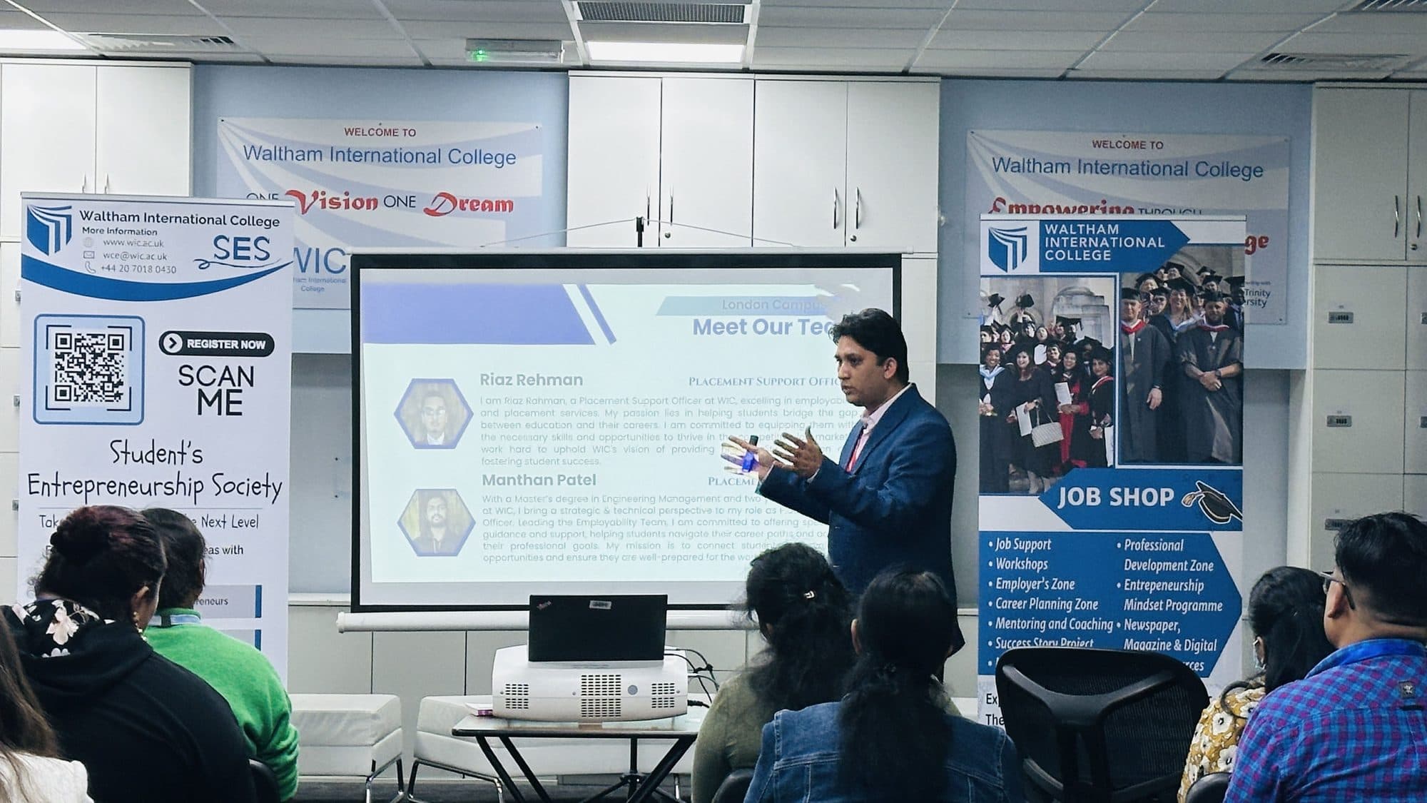 Launch of the WIC Student Entrepreneur Society